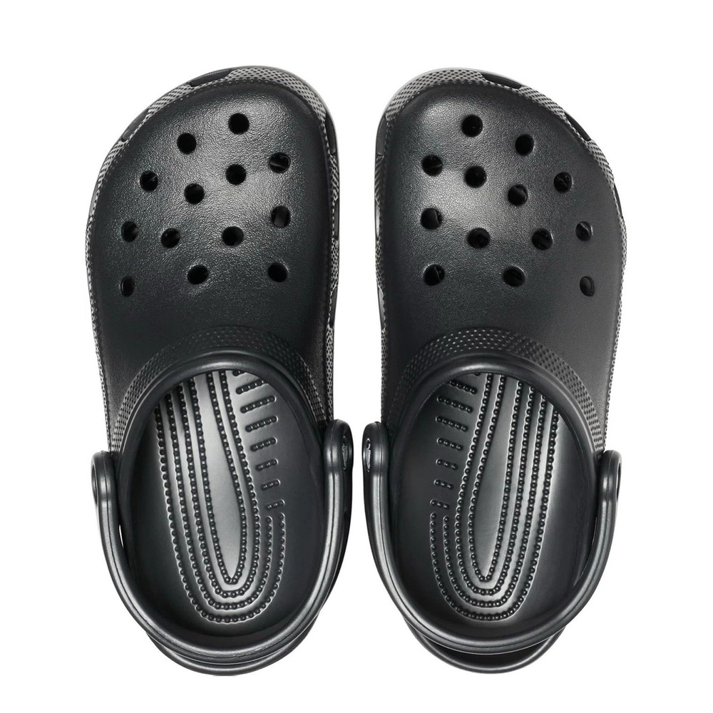 CROCS UNISEX ADULT CLASSIC CLOG SIZE: MEN 11 WOMEN 13 (M10 EU M45) - BLACK - Picture 2 of 4